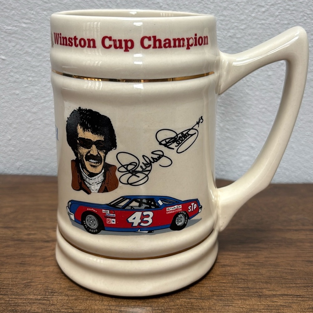 1979 Richard Petty Grand National Champion Cream Mug
